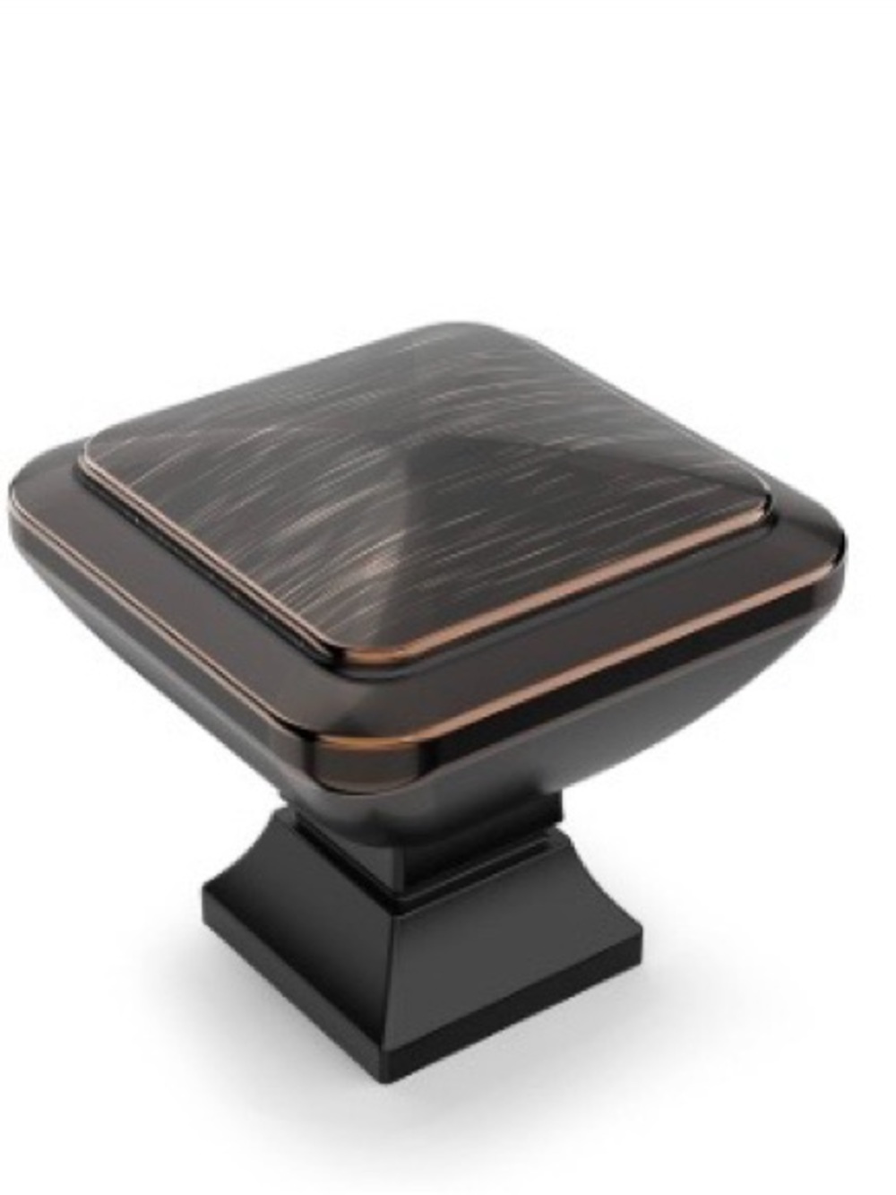Set of 8 1-1/4 inch Oil Rubbed Bronze Kitchen Cabinet Knobs from Asidrama  NIB